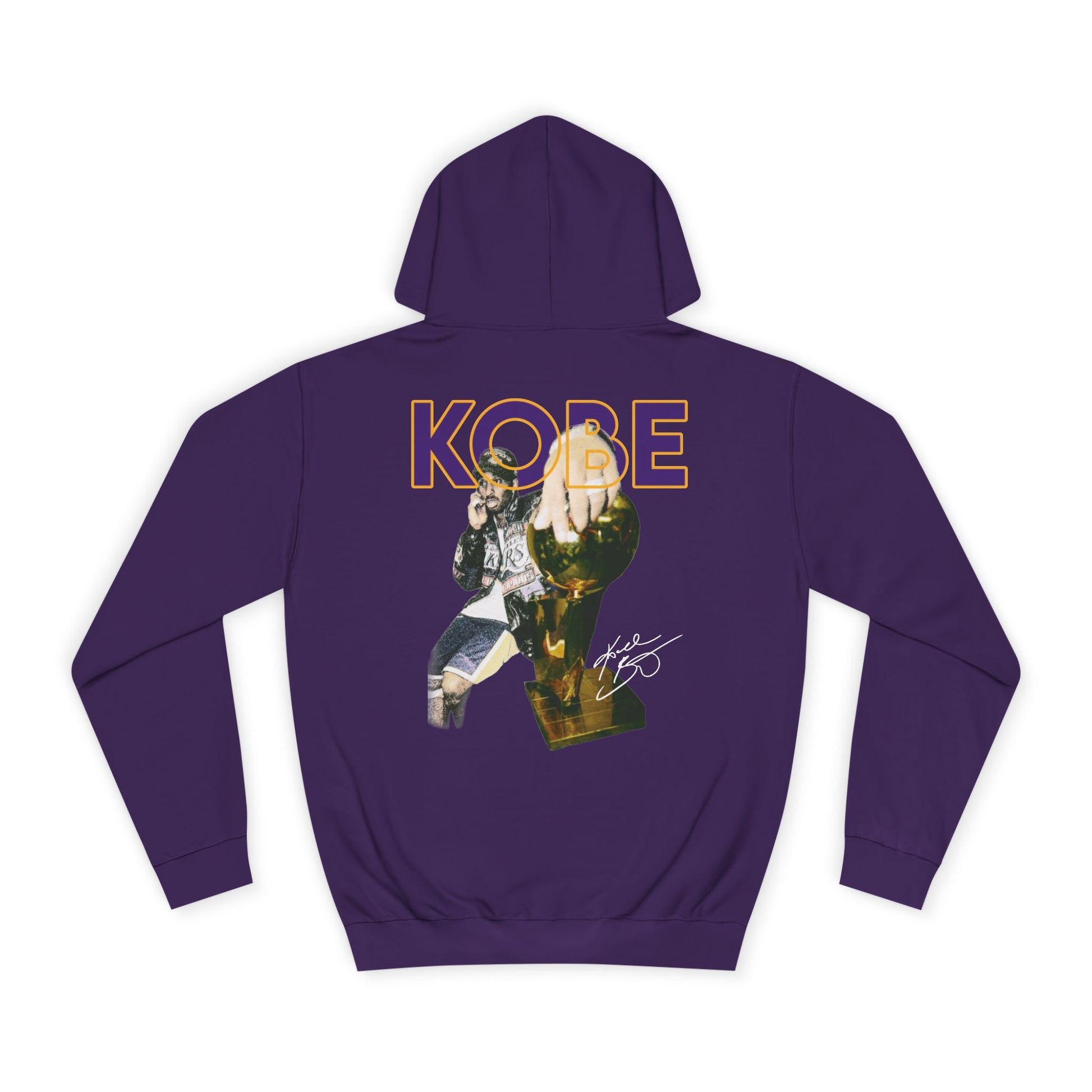 Kobe Bryant Unisex College Hoodie - Comfy Athletic Wear, Fashionable Gift for Sports Lovers, Casual Streetwear for College, Great for Game - Kings Origin Apparel