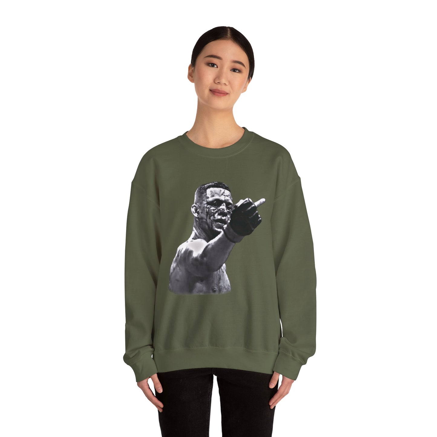 Nate Diaz Sweatshirt- Unisex Heavy Blend™ Crewneck Sweatshirt