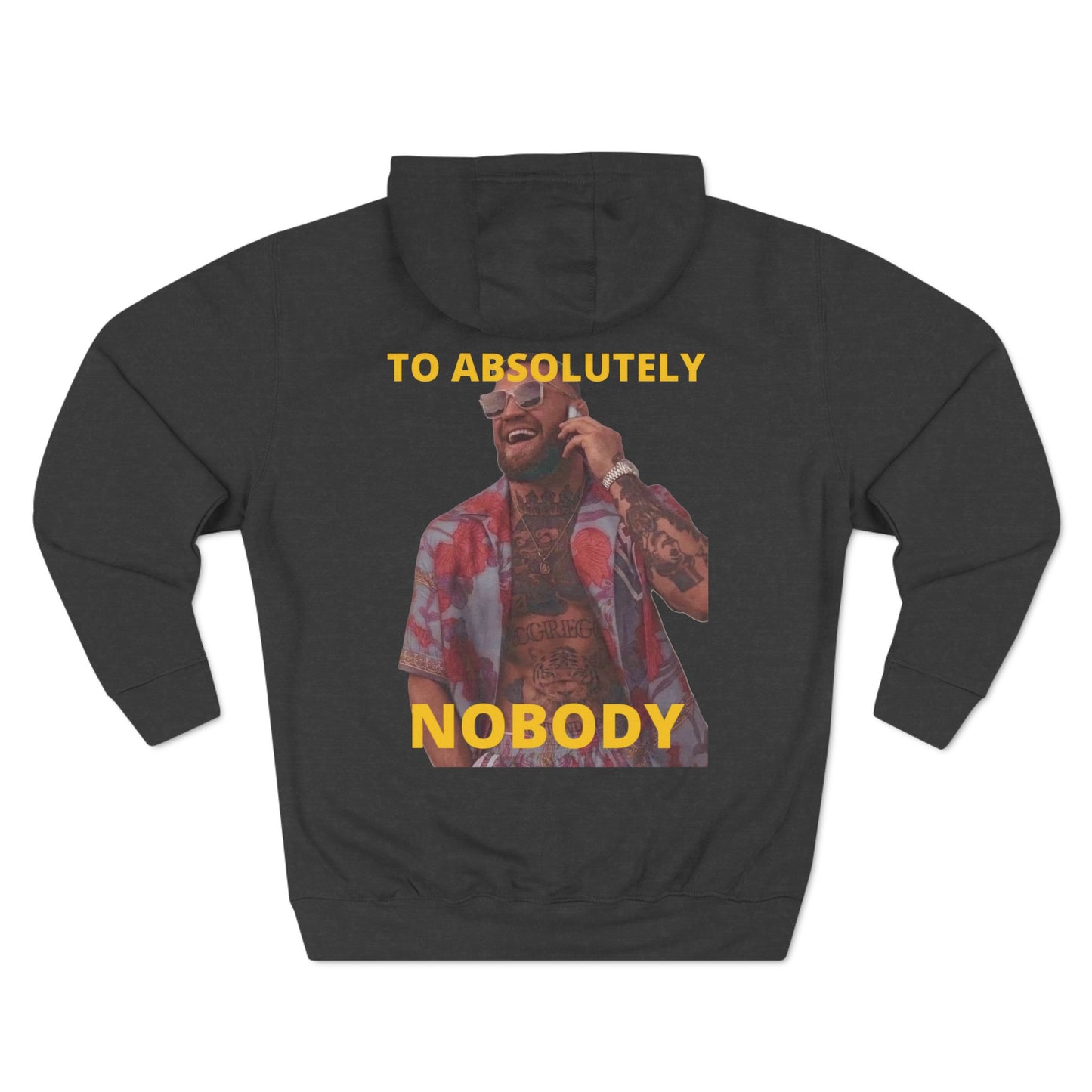 Conor McGregor Apologize- Three-Panel Fleece Hoodie