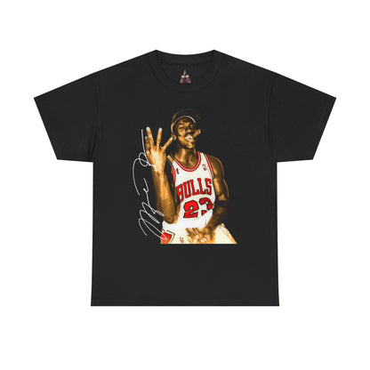 Michael Jordan 3-peat Unisex Heavyweight Cotton Tee