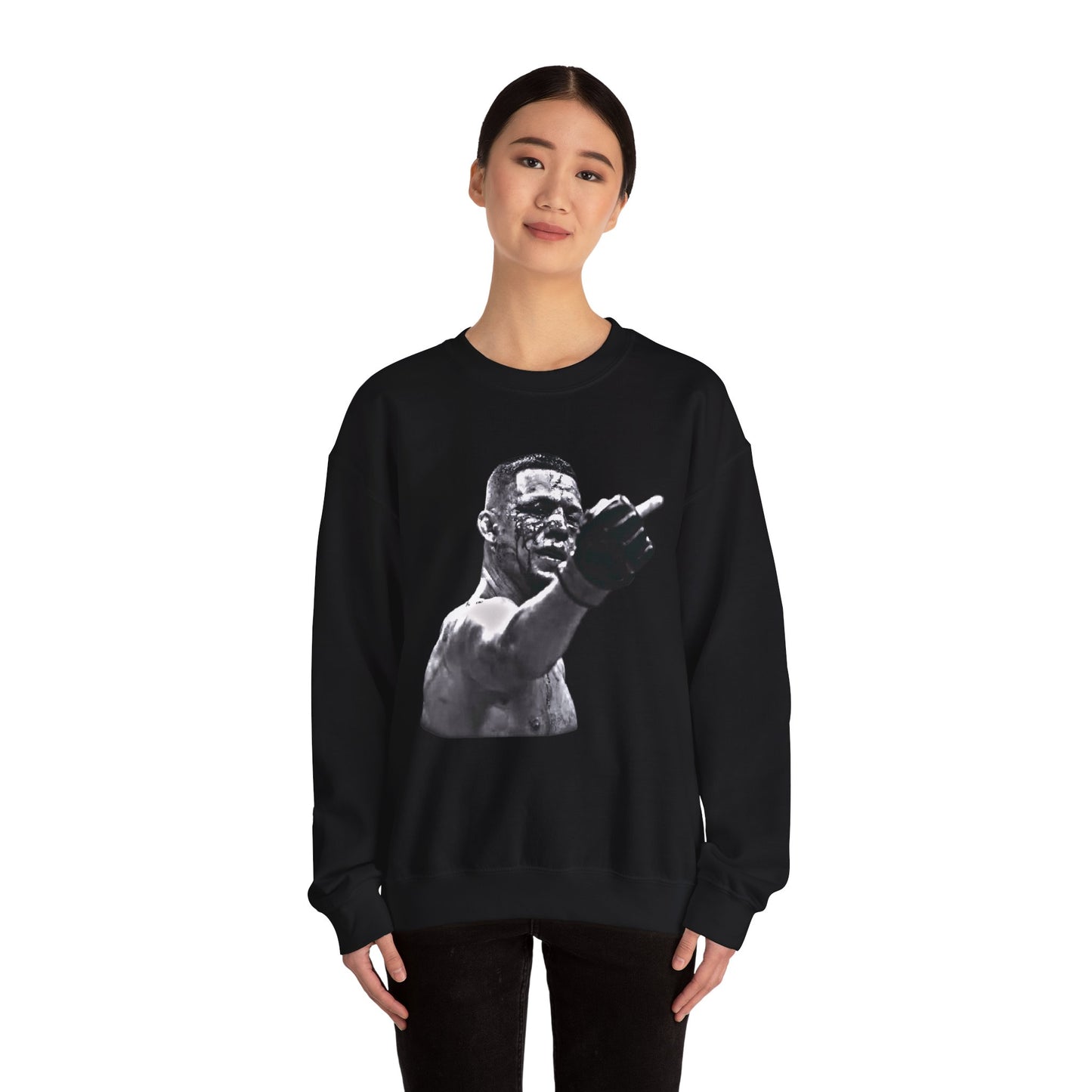 Nate Diaz Sweatshirt- Unisex Heavy Blend™ Crewneck Sweatshirt