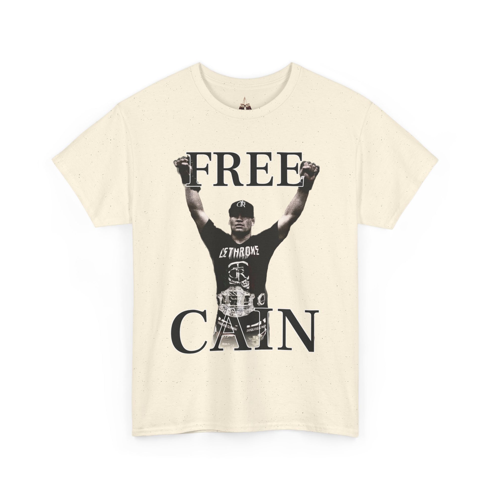 Free Cain V Graphic Tee - Unisex Heavy Cotton Shirt, Casual Wear, Streetwear, Gift for Activists, Statement Tee, Trendy Apparel - Kings Origin Apparel