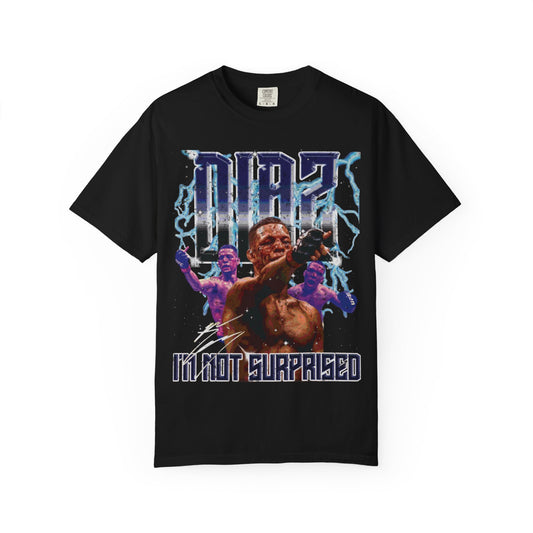 Nate Diaz Bootleg Comfort Colors Graphic Tee