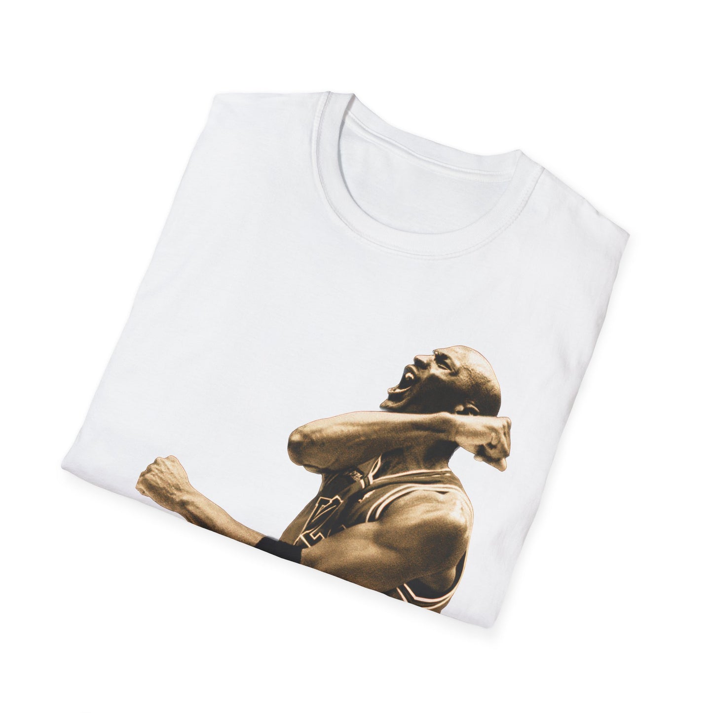 Michael Jordan "Competitive Fire" Unisex Softstyle Cotton Blend T-Shirt