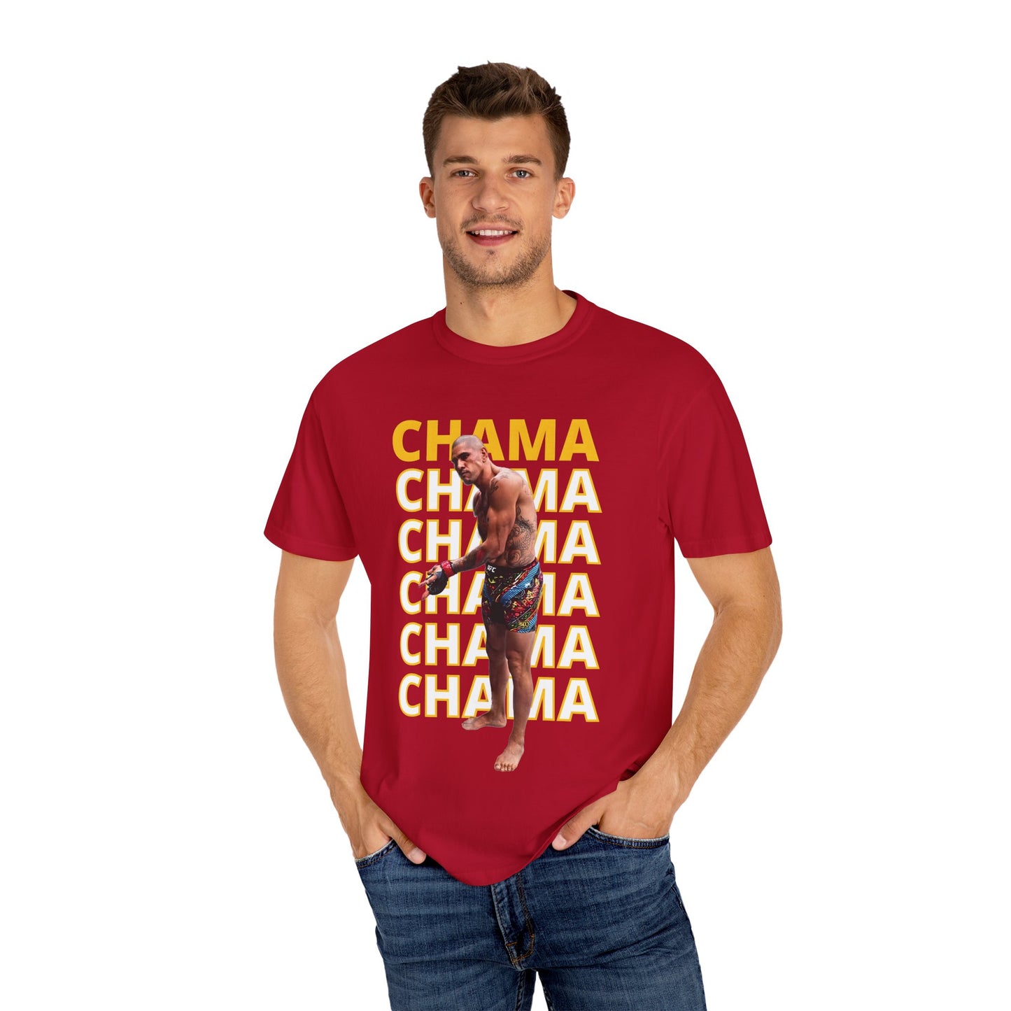 Alex Pereira "Chama" Unisex Heavyweight T-shirt