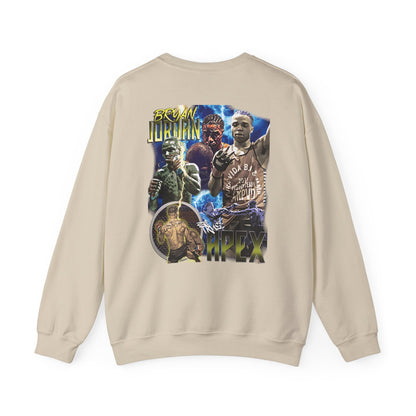 Bryan Jordan Apex MMA Sweatshirt Front and Back