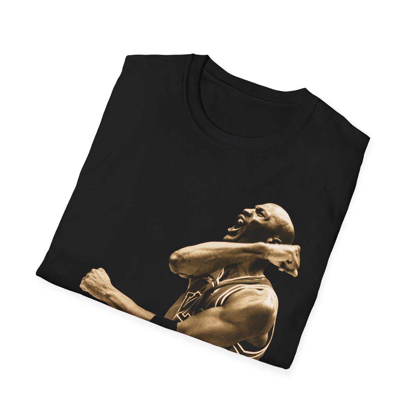 Michael Jordan "Competitive Fire" Unisex Softstyle Cotton Blend T-Shirt