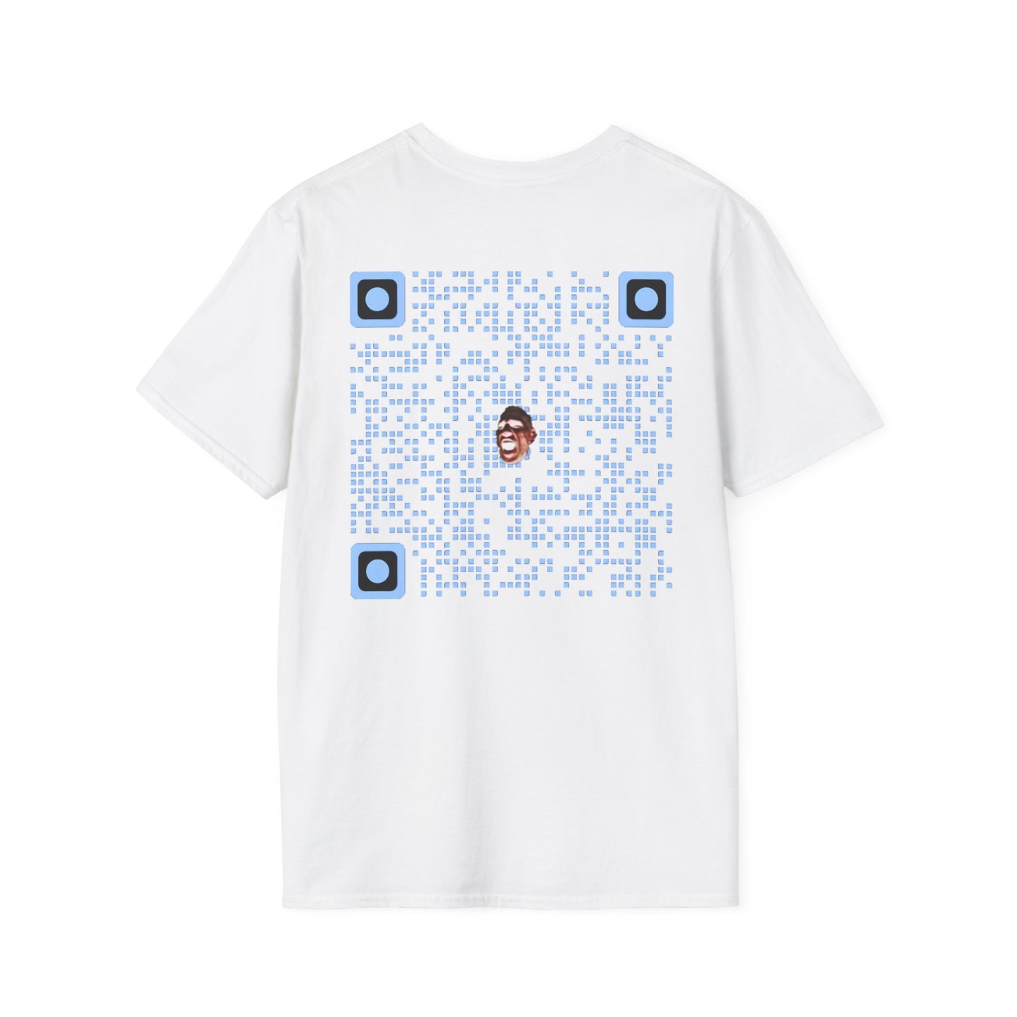 Celebrity Fuck You Trendy Unisex Softstyle T-Shirt with QR Code