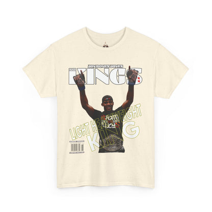 Jon Jones UFC King Graphic Unisex Heavyweight Cotton Tee