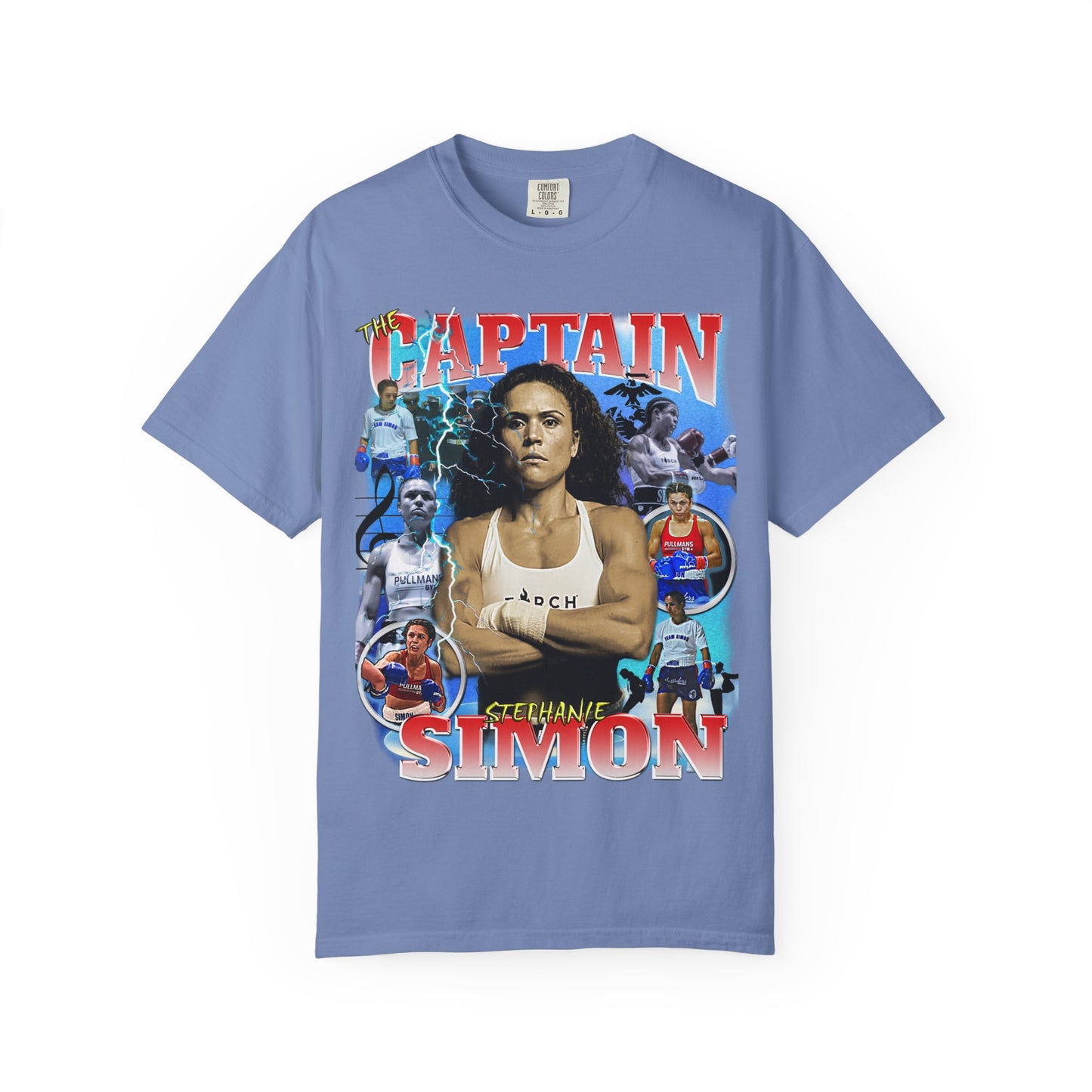 Stephaine Simon The Captain Bootleg Boxing T-Shirt