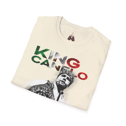 Canelo Alvarez King T-Shirt, Boxing Apparel, Sports Fan Gift, Unisex Graphic Tee, Casual Wear, Mexican Pride Shirt