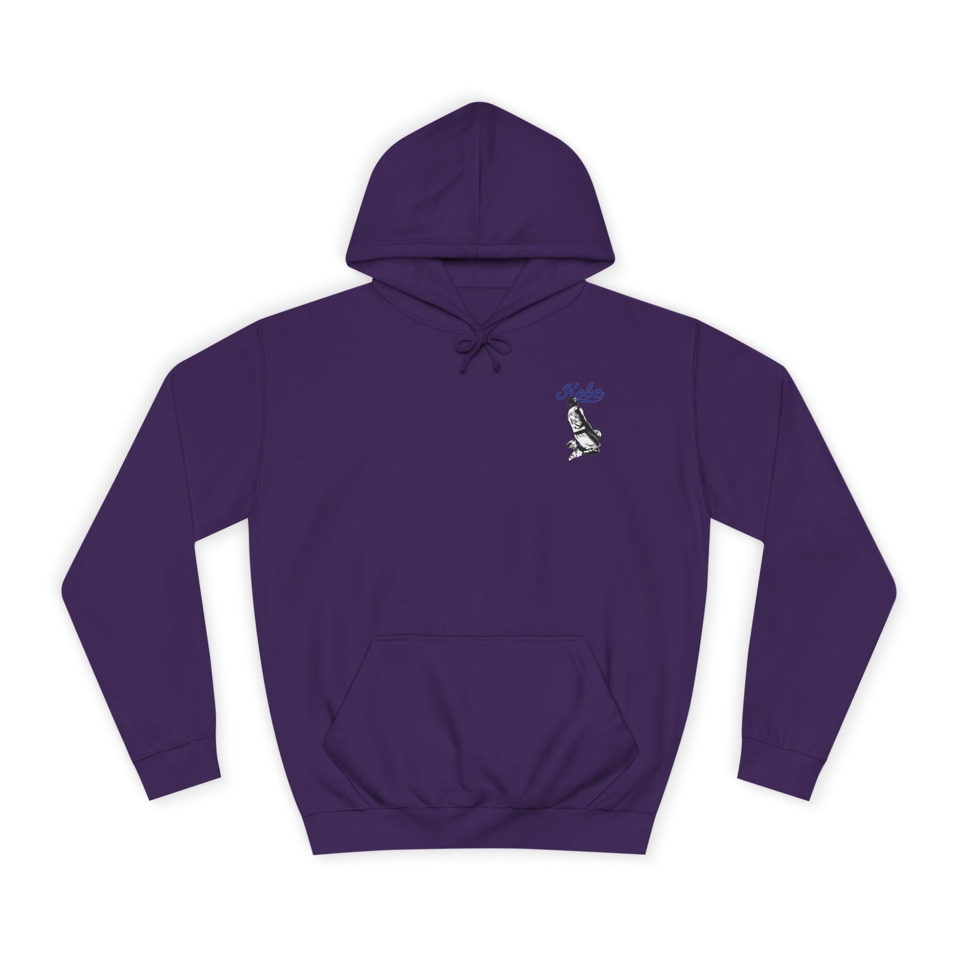 Kobe Bryant Unisex College Hoodie - Comfy Athletic Wear, Fashionable Gift for Sports Lovers, Casual Streetwear for College, Great for Game - Kings Origin Apparel