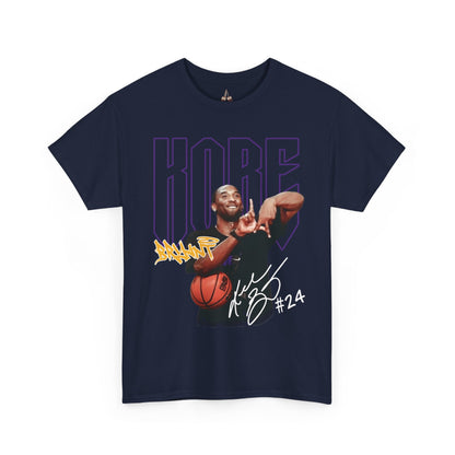 Kobe Bryant Championship Rings Basketball Graphic T-shirt Love LA