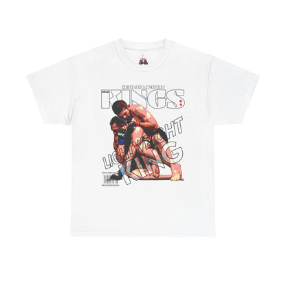 Khabib KINGS Graphic Tee, Unisex Heavy Cotton Shirt, Retro Style Tee for UFC Fans, Gift for Wrestlers, Unisex fight gear - Kings Origin Apparel