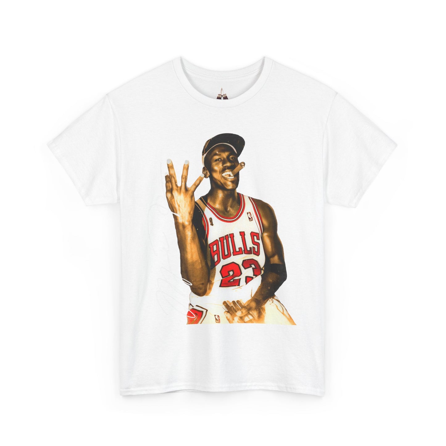 Michael Jordan 3-peat Unisex Heavyweight Cotton Tee