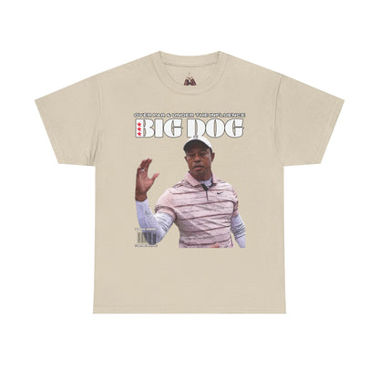 Tiger Woods Big Dog Golf Unisex Heavyweight Cotton Tee - Effortlessly Stylish for Golf Enthusiasts - Kings Origin Apparel