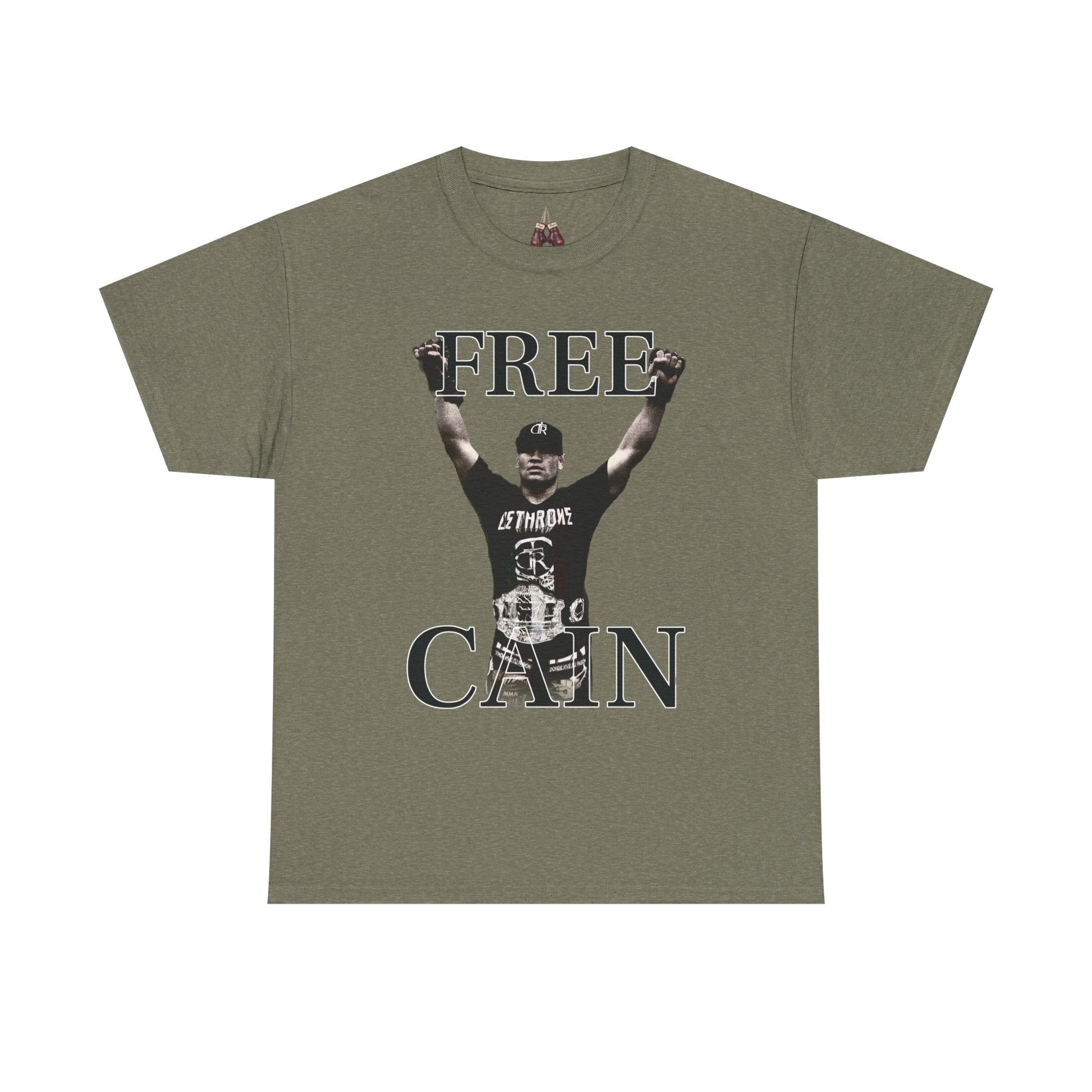 Free Cain V Graphic Tee - Unisex Heavy Cotton Shirt, Casual Wear, Streetwear, Gift for Activists, Statement Tee, Trendy Apparel - Kings Origin Apparel