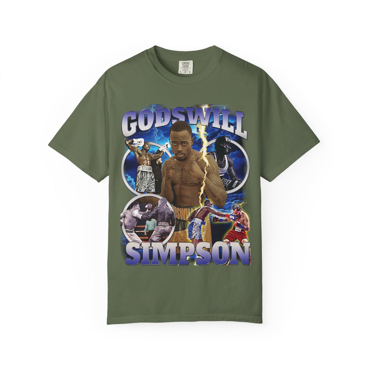 Godswill Simpson Bootleg Boxing T-Shirt