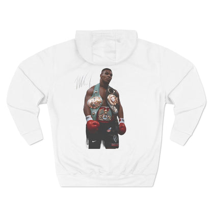 Iron Mike Tyson The Unified King Tyson- Three-Panel Fleece Hoodie