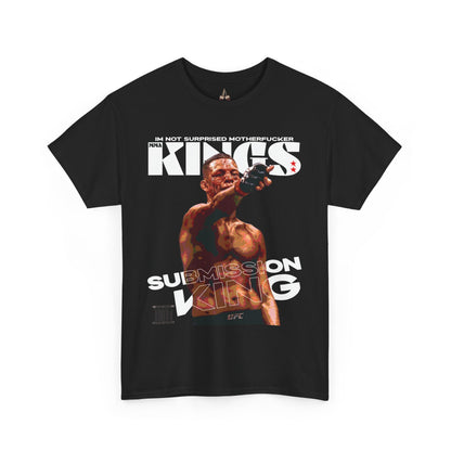 Kings Origin "Submission King" Nate Diaz T-Shirt Immortalize the Moment That Changed UFC History - Kings Origin Apparel