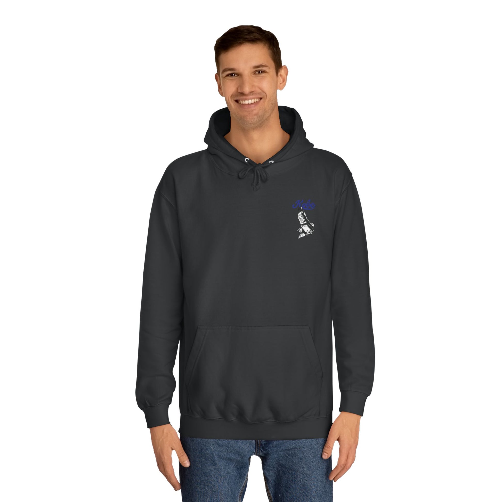 Kobe Bryant Unisex College Hoodie - Comfy Athletic Wear, Fashionable Gift for Sports Lovers, Casual Streetwear for College, Great for Game - Kings Origin Apparel