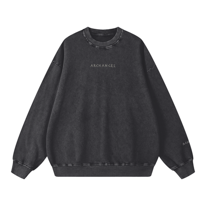Chase Archangel Archangelo Snow Washed Oversized Sweatshirt