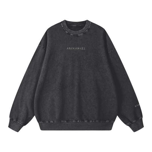 Chase Archangel Archangelo Snow Washed Oversized Sweatshirt
