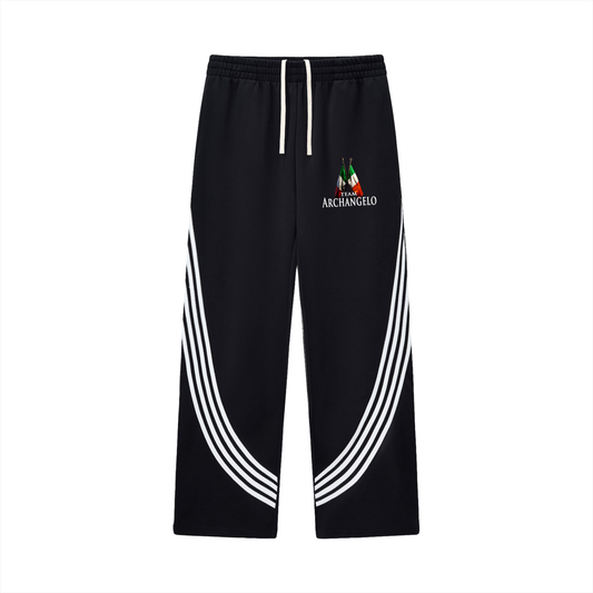 Archangelo Family Stripe Straight Sweatpants - Kings Origin Apparel