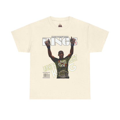 Jon Jones UFC King Graphic Unisex Heavyweight Cotton Tee
