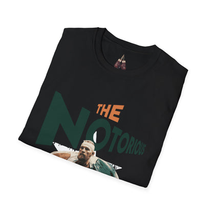 Notorious Conor McGregor  MMA Unisex Softstyle T-Shirt, Athletic Wear, Sports Fan Apparel, Gift for Fighters, Casual Graphic Tee