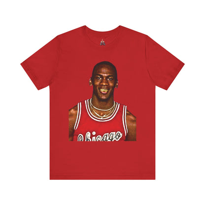 Michael Jordan All The Gold- Unisex Jersey Short Sleeve Lightweight Cotton Tee