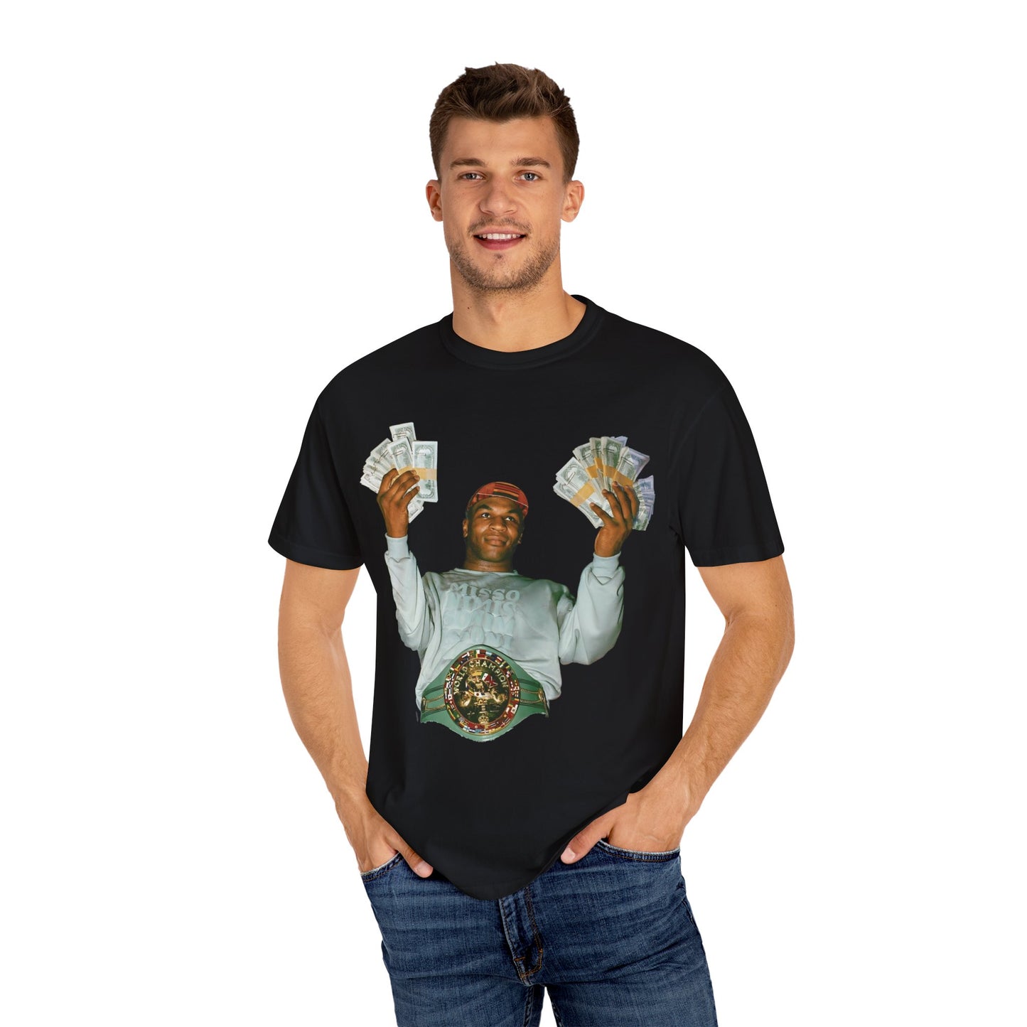 Mike Tyson Money- Unisex Heavyweight Cotton T-shirt