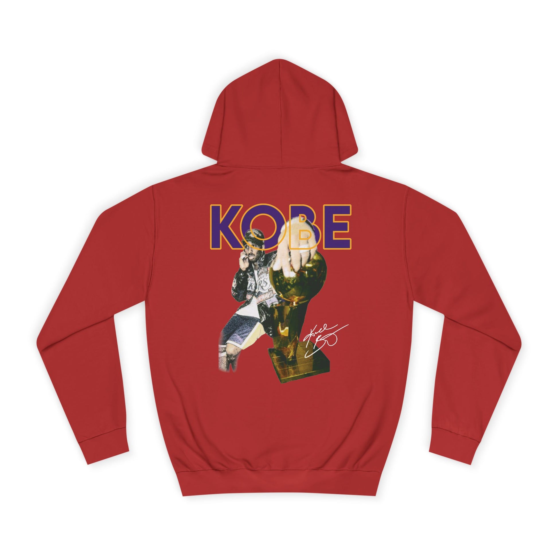Kobe Bryant Unisex College Hoodie - Comfy Athletic Wear, Fashionable Gift for Sports Lovers, Casual Streetwear for College, Great for Game - Kings Origin Apparel