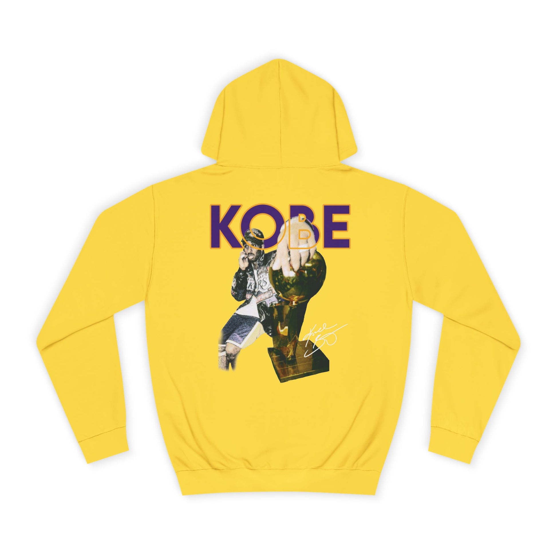 Kobe Bryant Unisex College Hoodie - Comfy Athletic Wear, Fashionable Gift for Sports Lovers, Casual Streetwear for College, Great for Game - Kings Origin Apparel