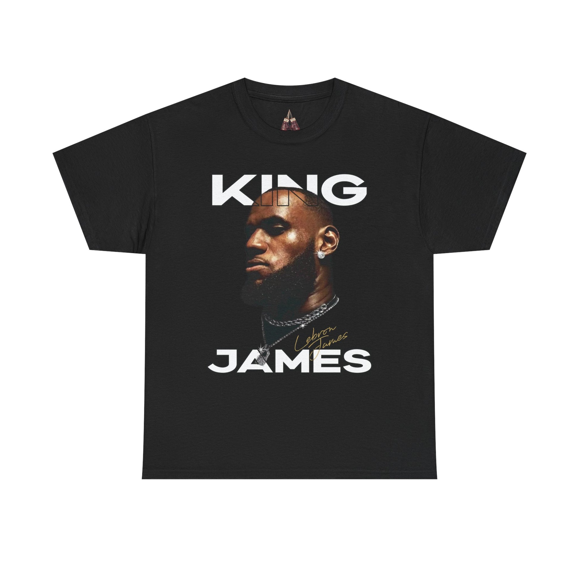 King James Graphic Tee, Unisex Heavy Cotton Tee, Basketball Fan Shirt, Gift for Sports Lovers, Stylish Casual Wear, Sports Apparel - Kings Origin Apparel