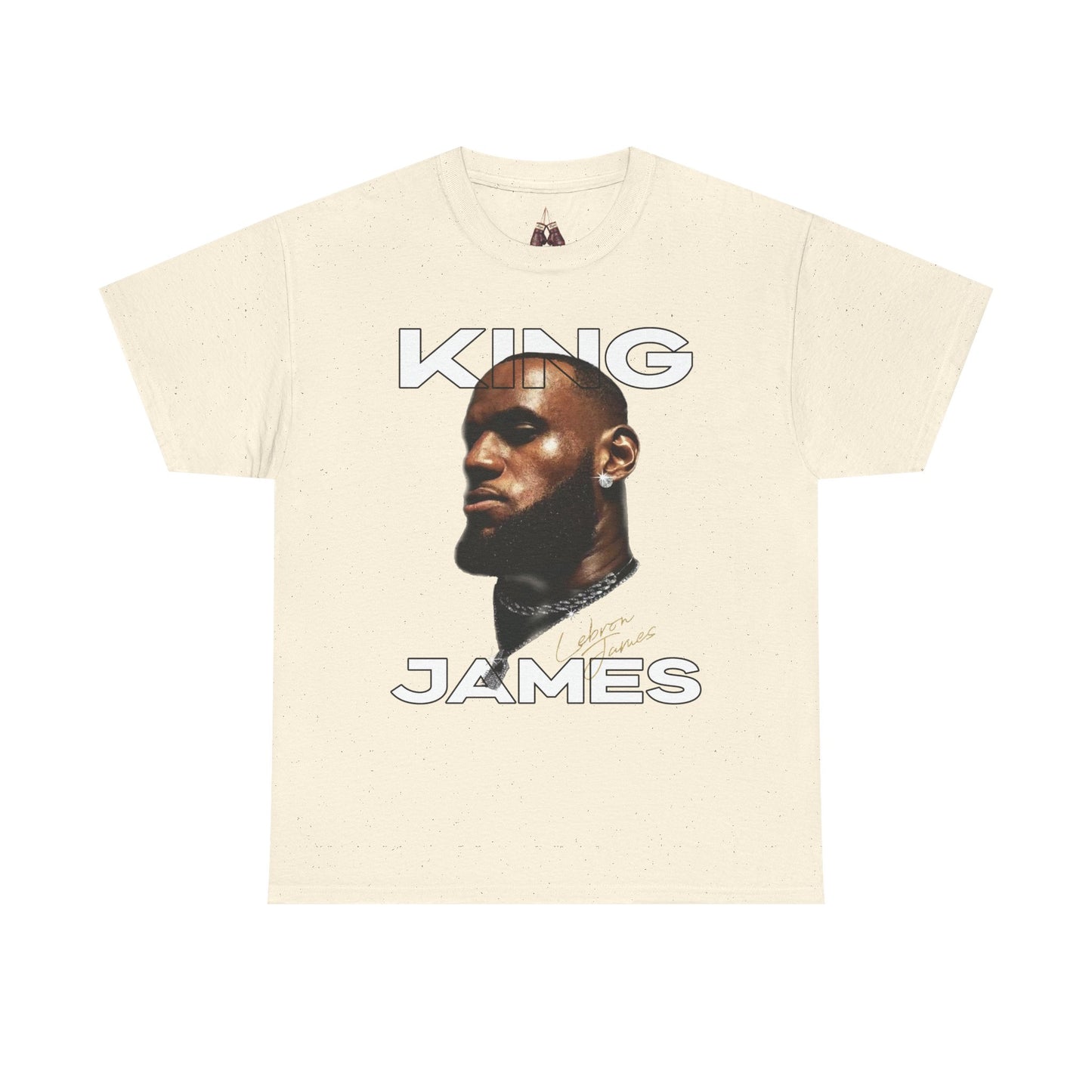 King James Graphic Tee, Unisex Heavy Cotton Tee, Basketball Fan Shirt, Gift for Sports Lovers, Stylish Casual Wear, Sports Apparel - Kings Origin Apparel