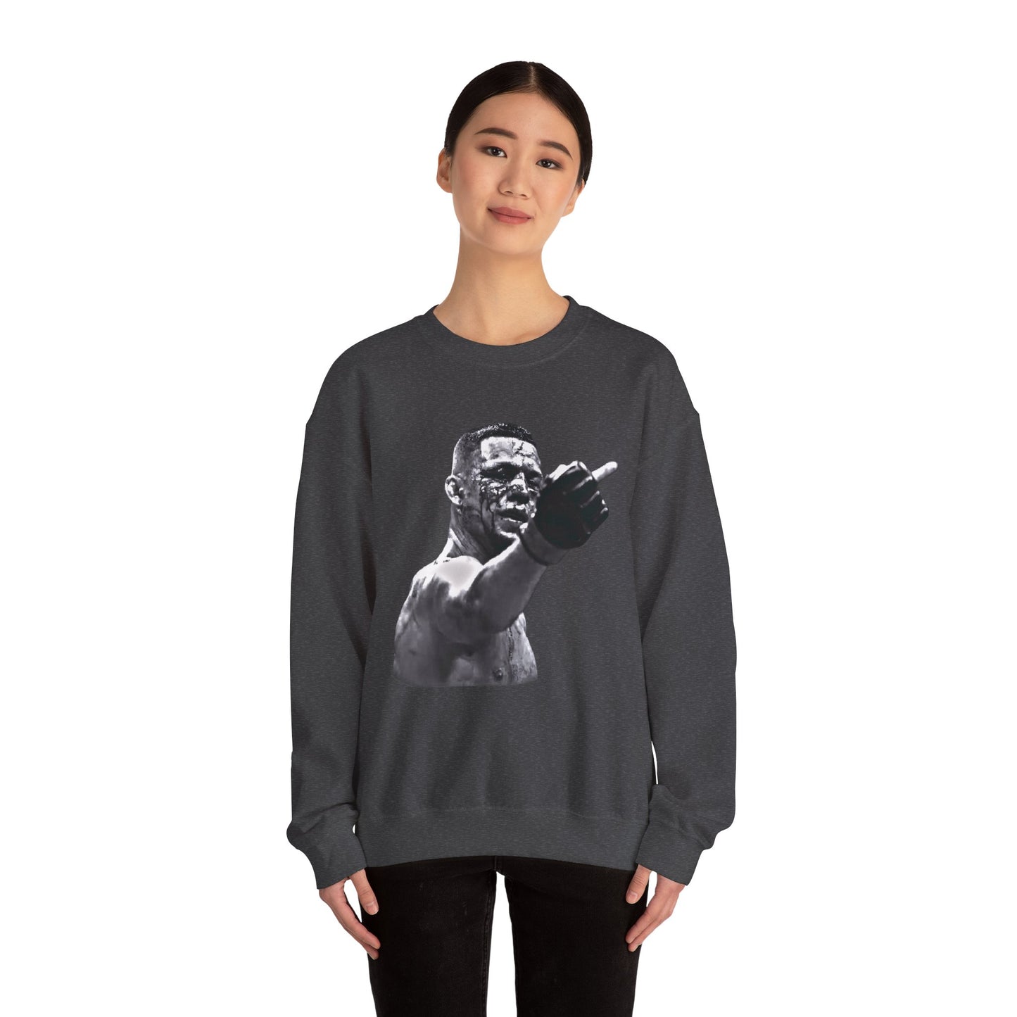 Nate Diaz Sweatshirt- Unisex Heavy Blend™ Crewneck Sweatshirt