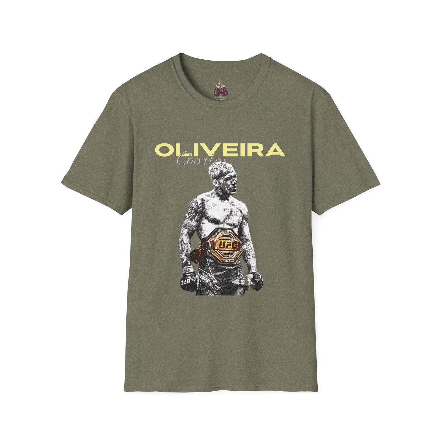 UFC Champion Charles Oliveira Unisex T-Shirt, Sports Fan Tee, Fitness Apparel, Gift for MMA Lovers, Gym Shirt, Casual Wear