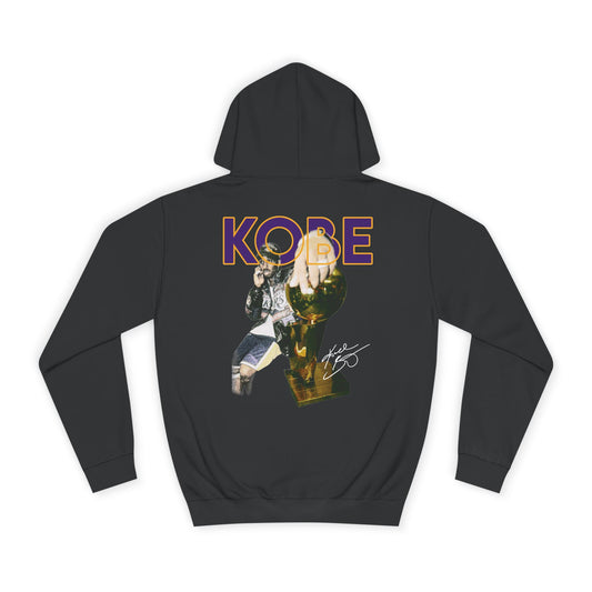 Kobe Bryant Unisex College Hoodie - Comfy Athletic Wear, Fashionable Gift for Sports Lovers, Casual Streetwear for College, Great for Game - Kings Origin Apparel