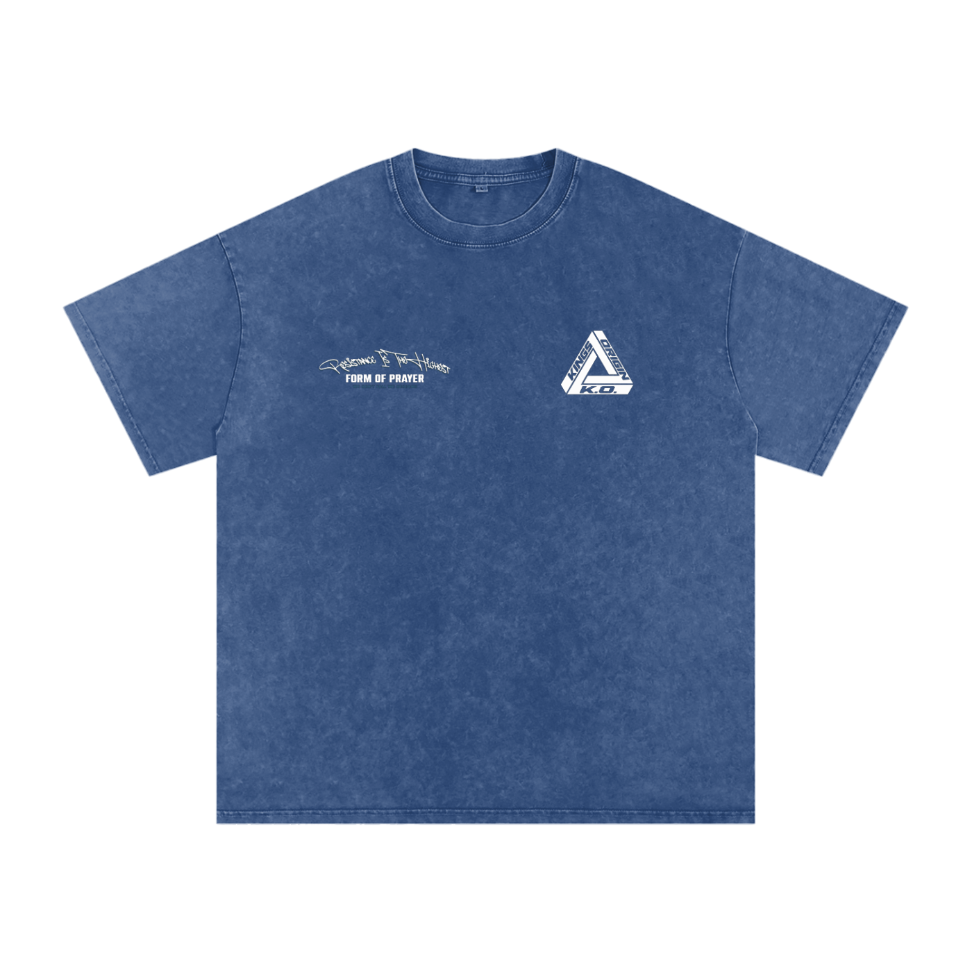 Snow Washed Oversized Cotton T-Shirt - Kings Origin Apparel