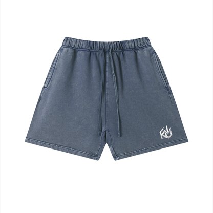 KO Unisex Vintage Wash Cotton Shorts