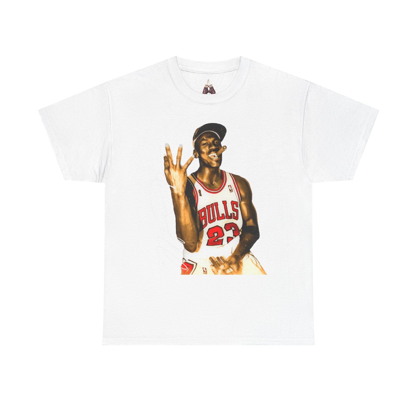 Michael Jordan 3-peat Unisex Heavyweight Cotton Tee