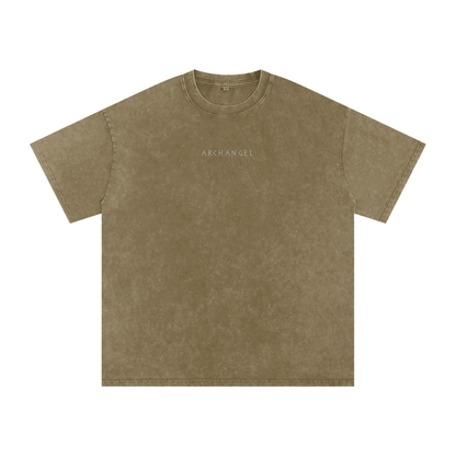 Chase Archangel Archangelo Snow Washed Oversized Cotton T-Shirt