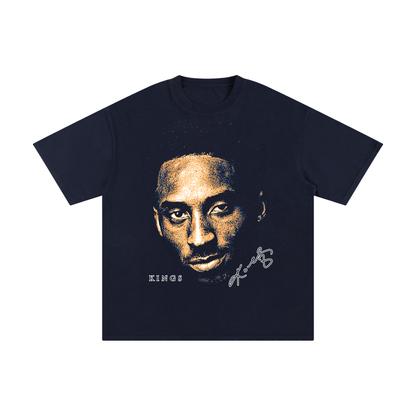 Kobe Bryant Big Face Oversized T-Shirt - Premium Lakers Legend Tribute Tee | Vintage Black Mamba Apparel
