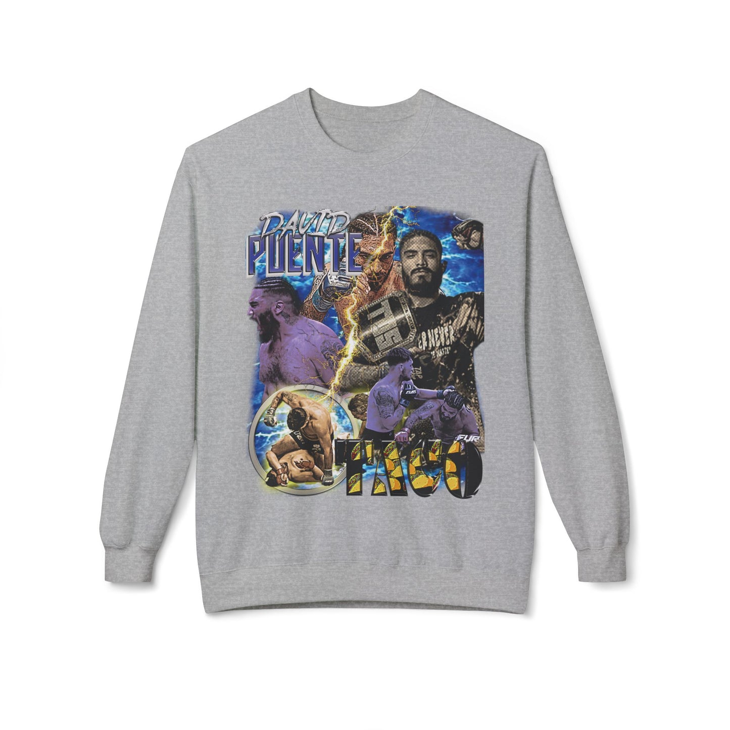 David "Taco" Puente Bootleg MMA Crewneck