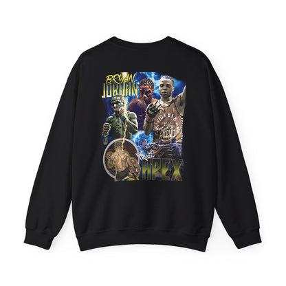 Bryan Jordan Apex MMA Sweatshirt Front and Back