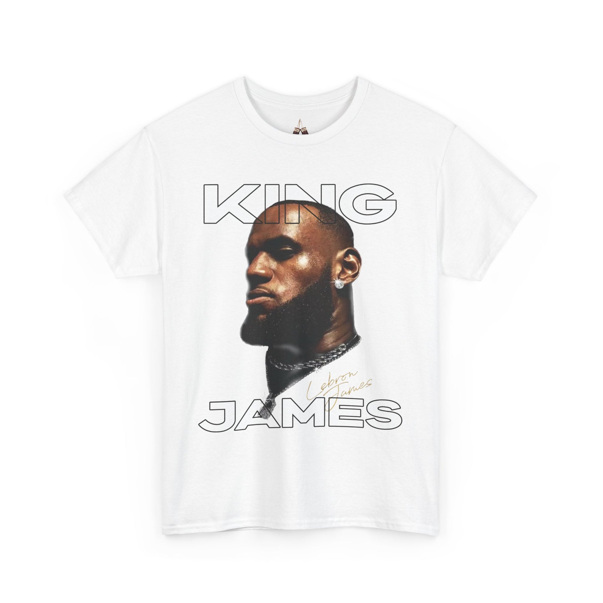 King James Graphic Tee, Unisex Heavy Cotton Tee, Basketball Fan Shirt, Gift for Sports Lovers, Stylish Casual Wear, Sports Apparel - Kings Origin Apparel
