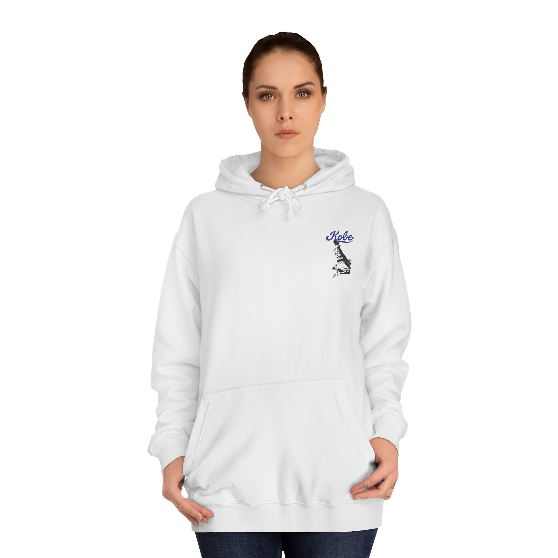 Kobe Bryant Unisex College Hoodie - Comfy Athletic Wear, Fashionable Gift for Sports Lovers, Casual Streetwear for College, Great for Game - Kings Origin Apparel