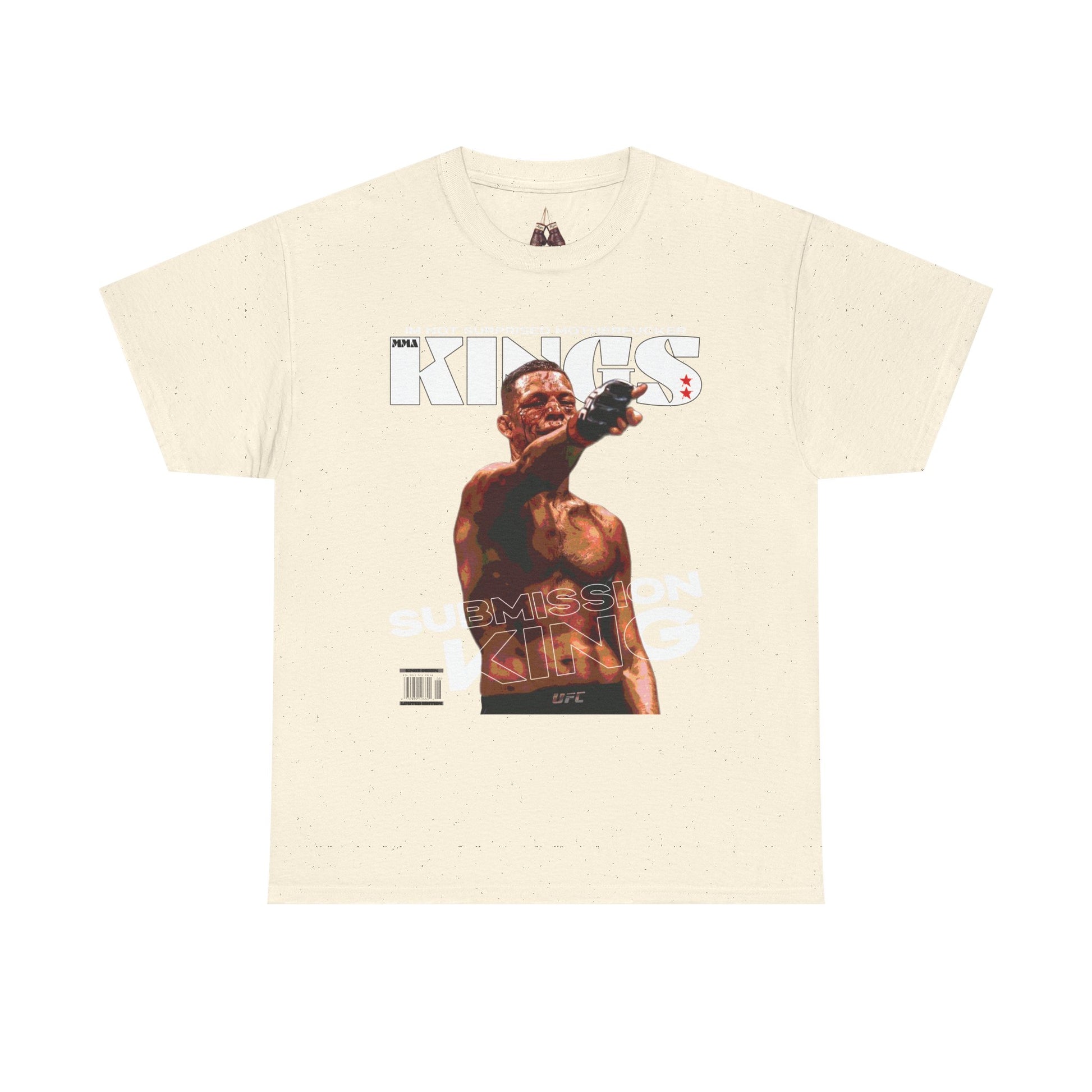 Kings Origin "Submission King" Nate Diaz T-Shirt Immortalize the Moment That Changed UFC History - Kings Origin Apparel