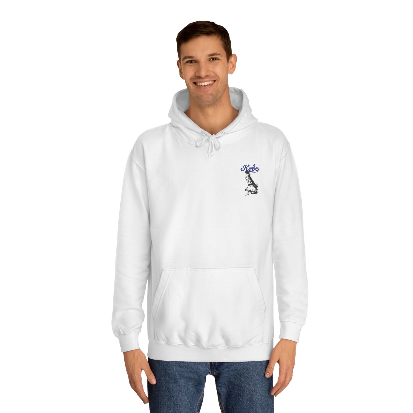 Kobe Bryant Unisex College Hoodie - Comfy Athletic Wear, Fashionable Gift for Sports Lovers, Casual Streetwear for College, Great for Game - Kings Origin Apparel